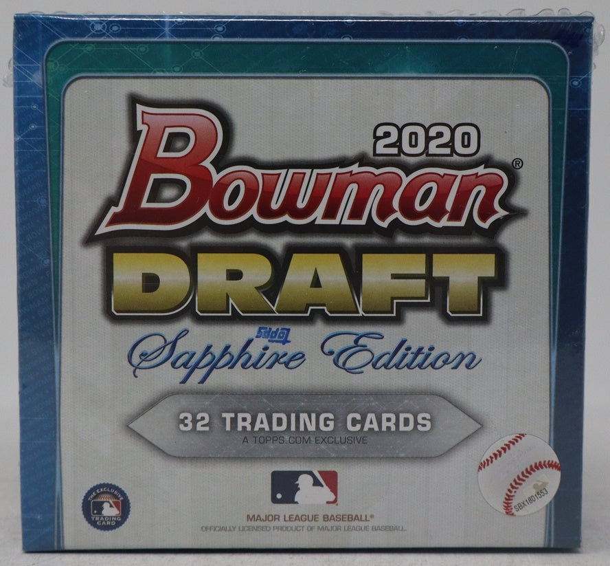 2020 Bowman Draft Baseball Sapphire Edition Box (8/4)