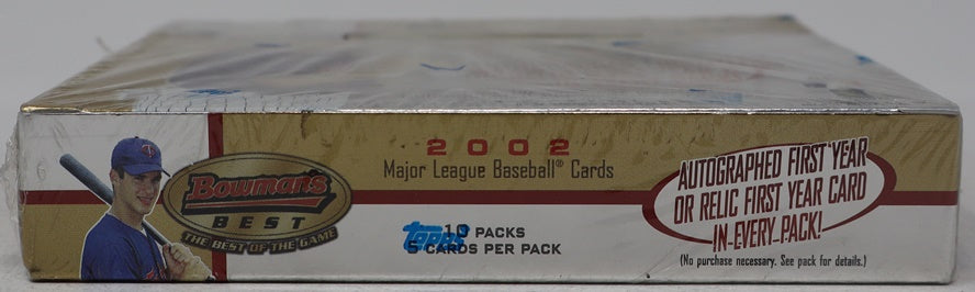 2002 Bowman's Best Baseball Box (Hobby) (10/5)