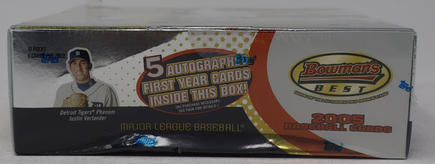 2005 Bowman's Best Baseball Box (Hobby) (10/5)