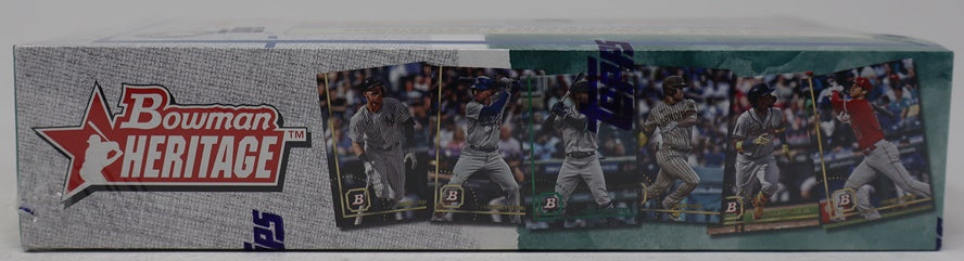 2022 Bowman Heritage Baseball Box (Hobby) (24/10)