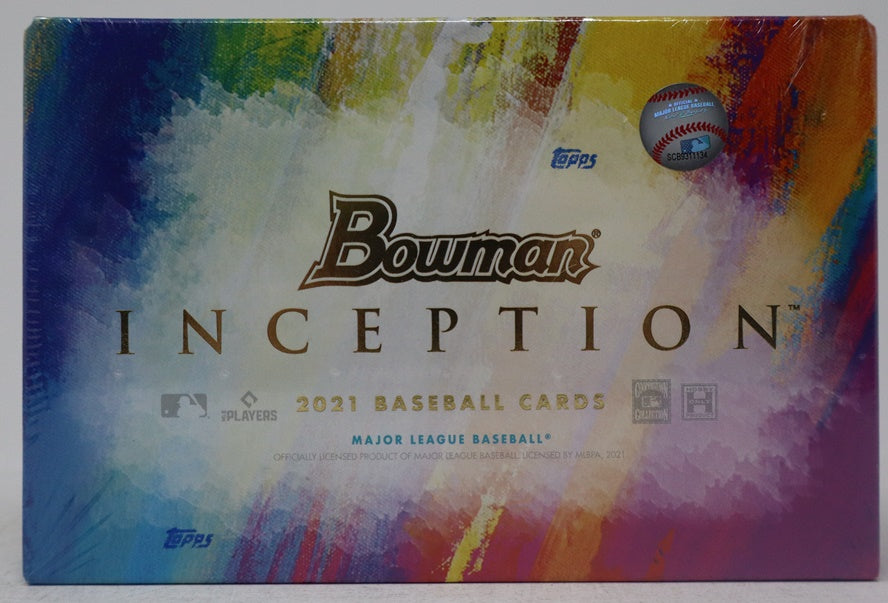 2021 Bowman Inception Baseball Box (Hobby) (1/7)