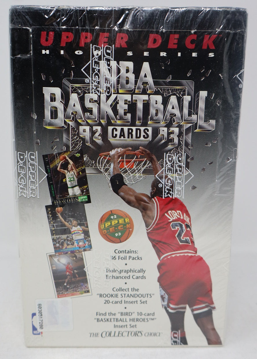 1992/93 Upper Deck Basketball High Series Box (Retail) (36/15)
