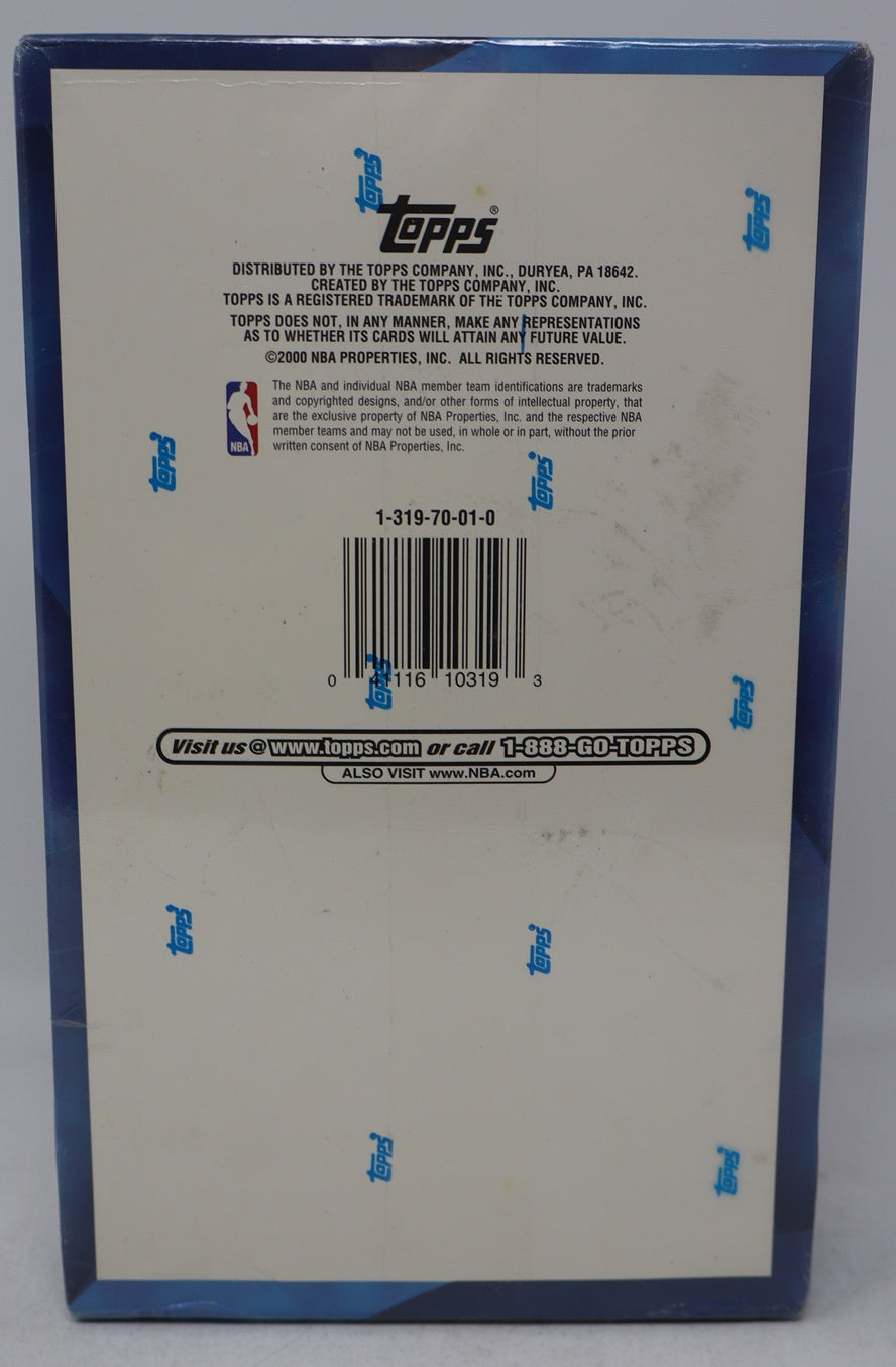 2000/01 Topps Basketball Series 1 Box (Retail) (36/10)