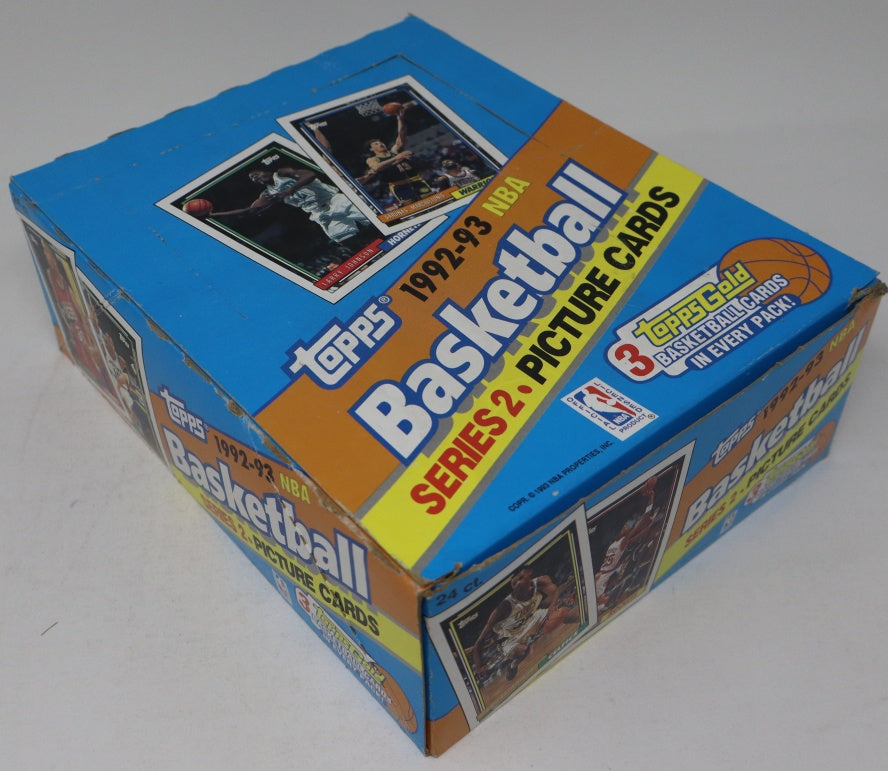 1992/93 Topps Basketball Series 2 Rack Box (24/45)