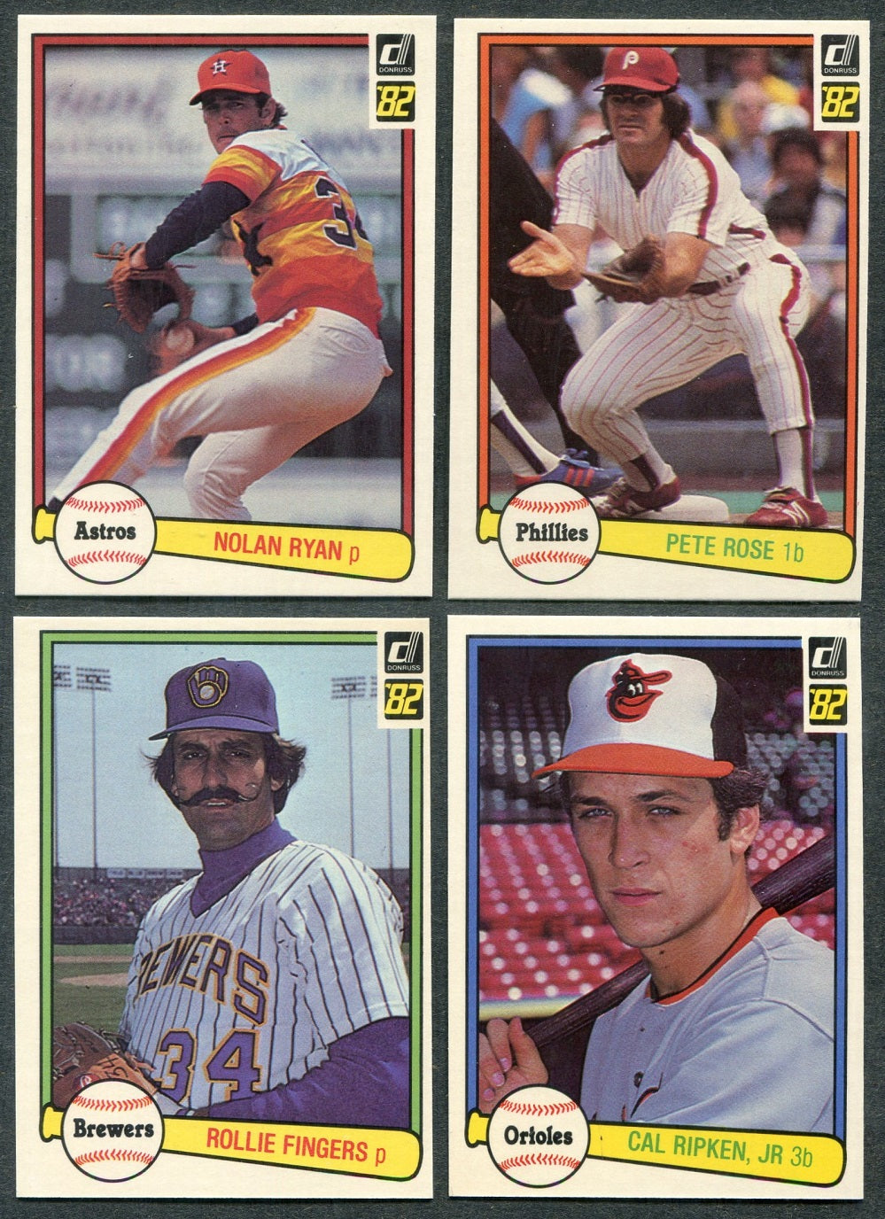 1982 Donruss Baseball Complete Set NM NM/MT (660) (24-621)
