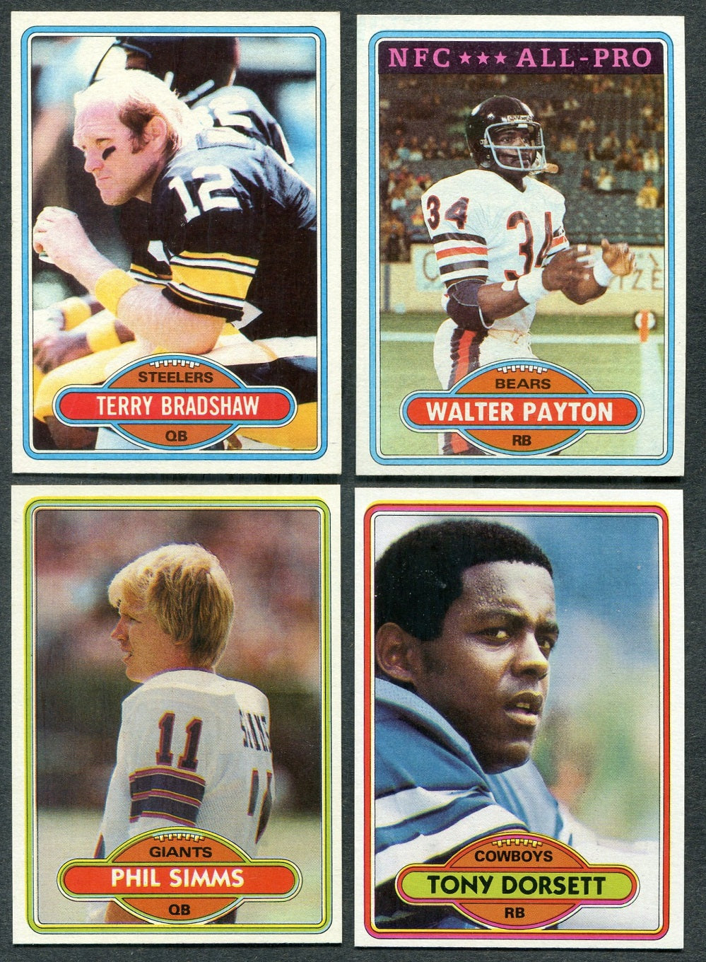 1980 Topps Football Complete Set EX/MT NM (528) (24-634)