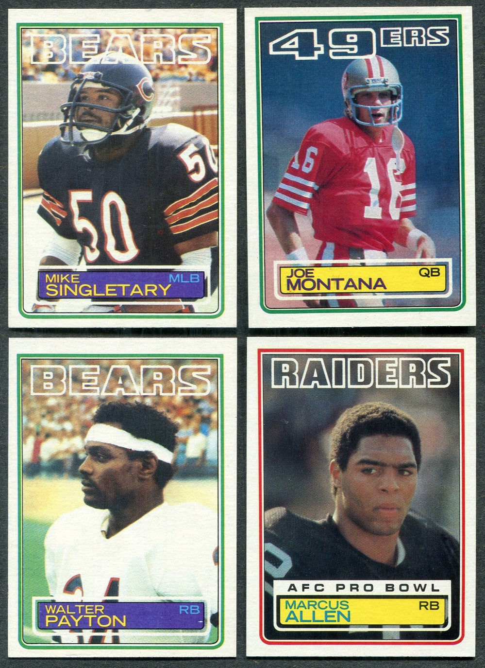 1983 Topps Football Complete Set NM NM/MT (396) (24-635)