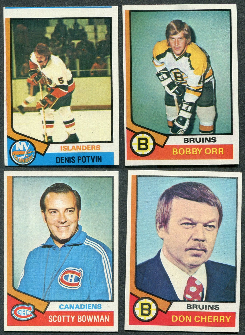 1974/75 Topps Hockey Complete Set EX NM (264) (24-636)