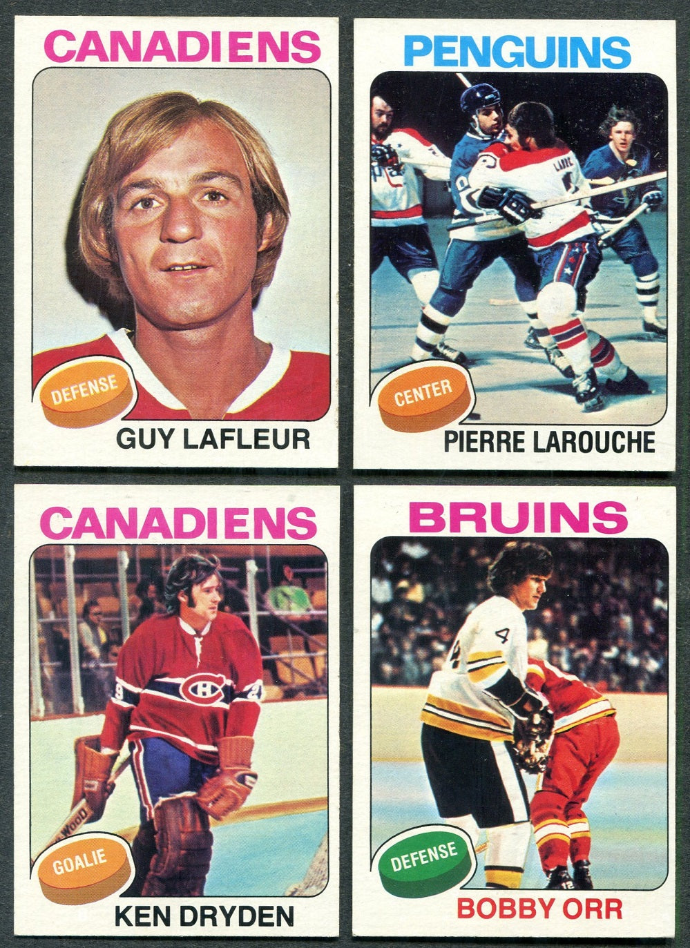 1975/76 Topps Hockey Complete Set EX NM (330) (24-637)