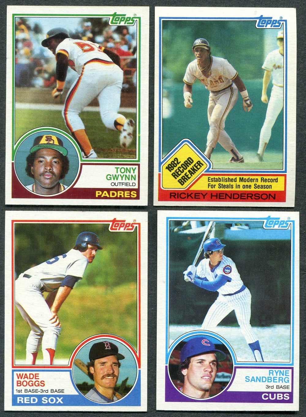1983 Topps Baseball Complete Set EX/MT NM (792) (24-650)