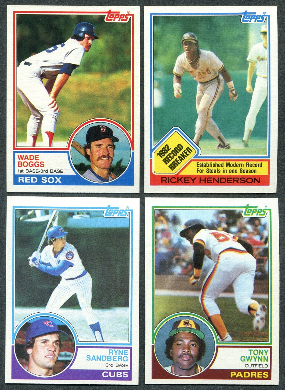 1983 Topps Baseball Complete Set EX/MT NM (792) (24-651)