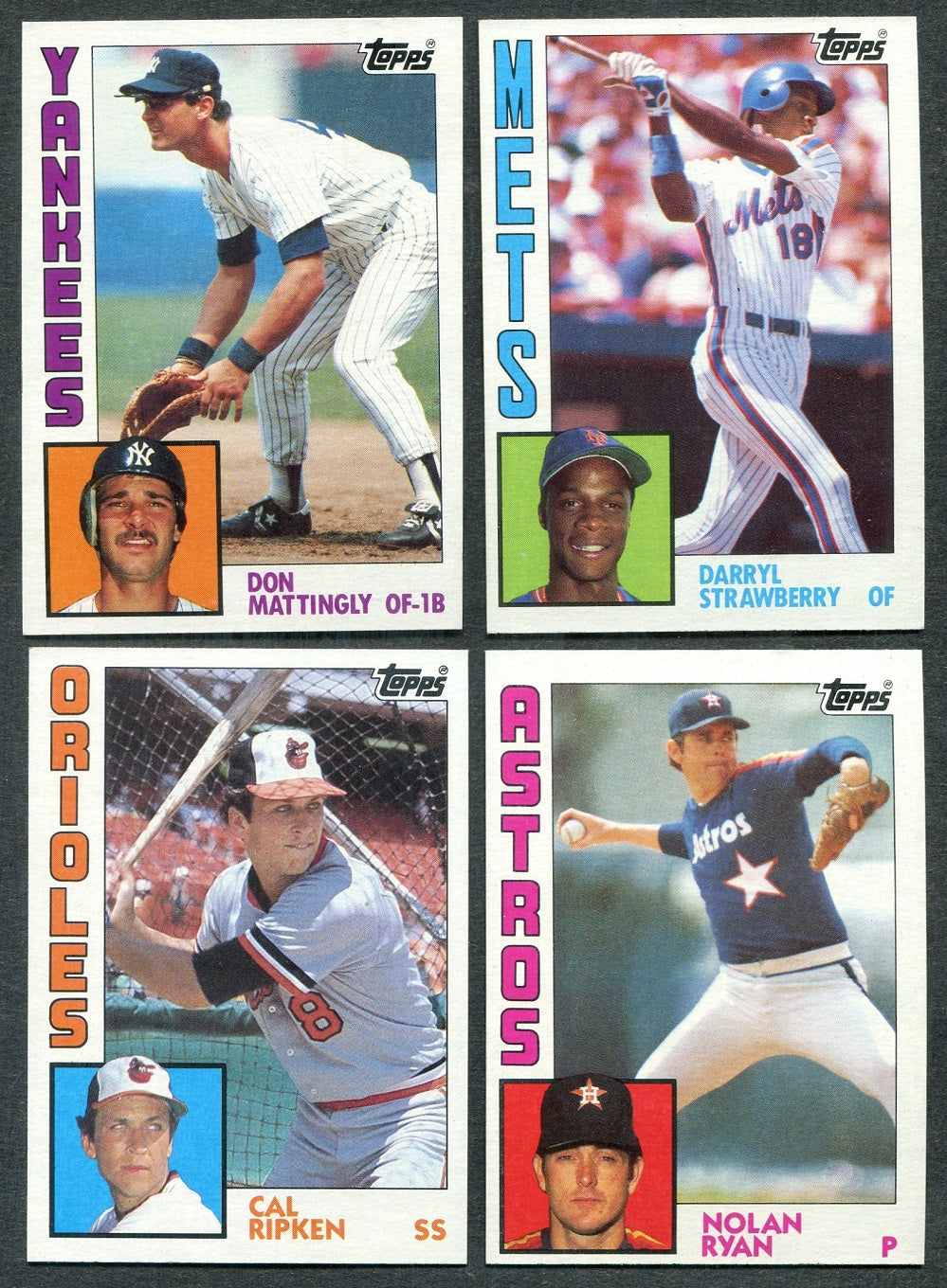 1984 Topps Baseball Complete Set NM (792) (24-652)