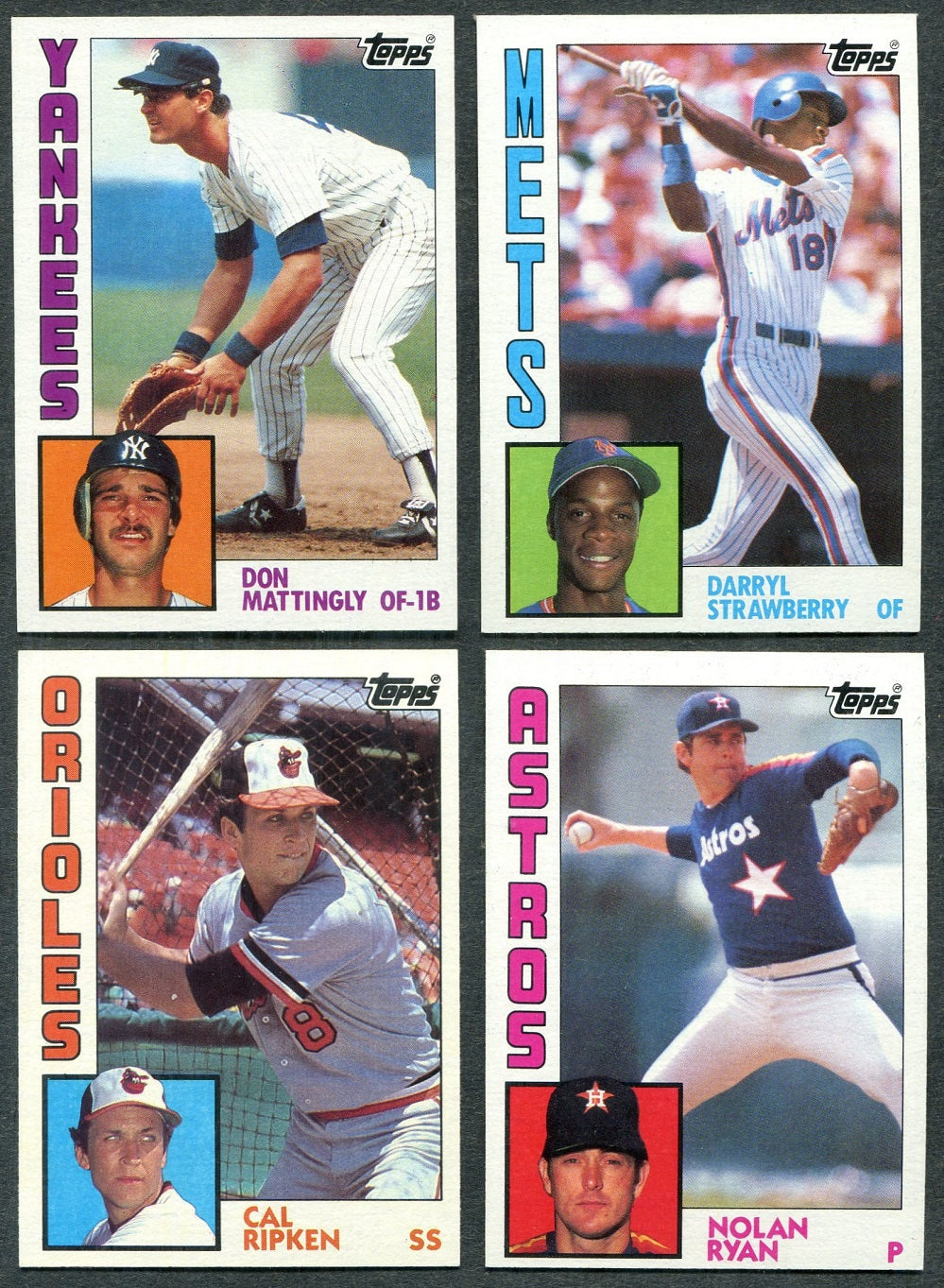 1984 Topps Baseball Complete Set NM NM/MT(792) (24-653)