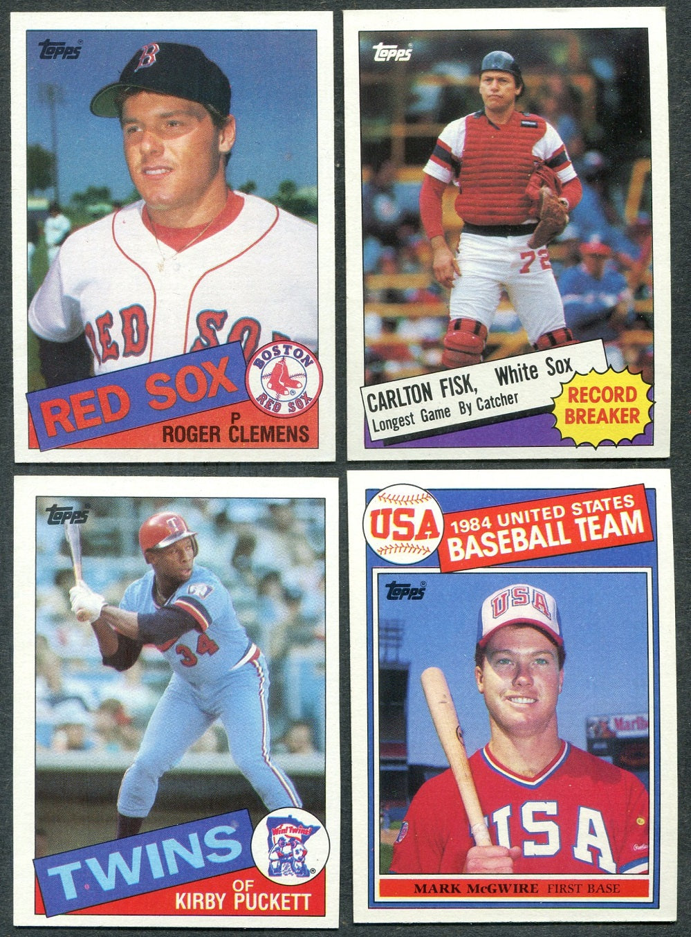 1985 Topps Baseball Complete Set NM (792) (24-655)