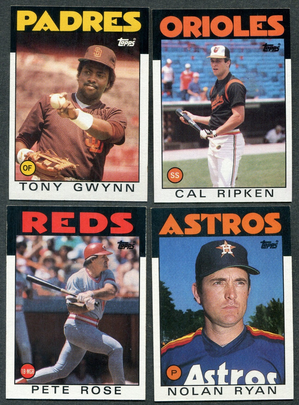 1986 Topps Baseball Complete Set NM (792) (24-657)