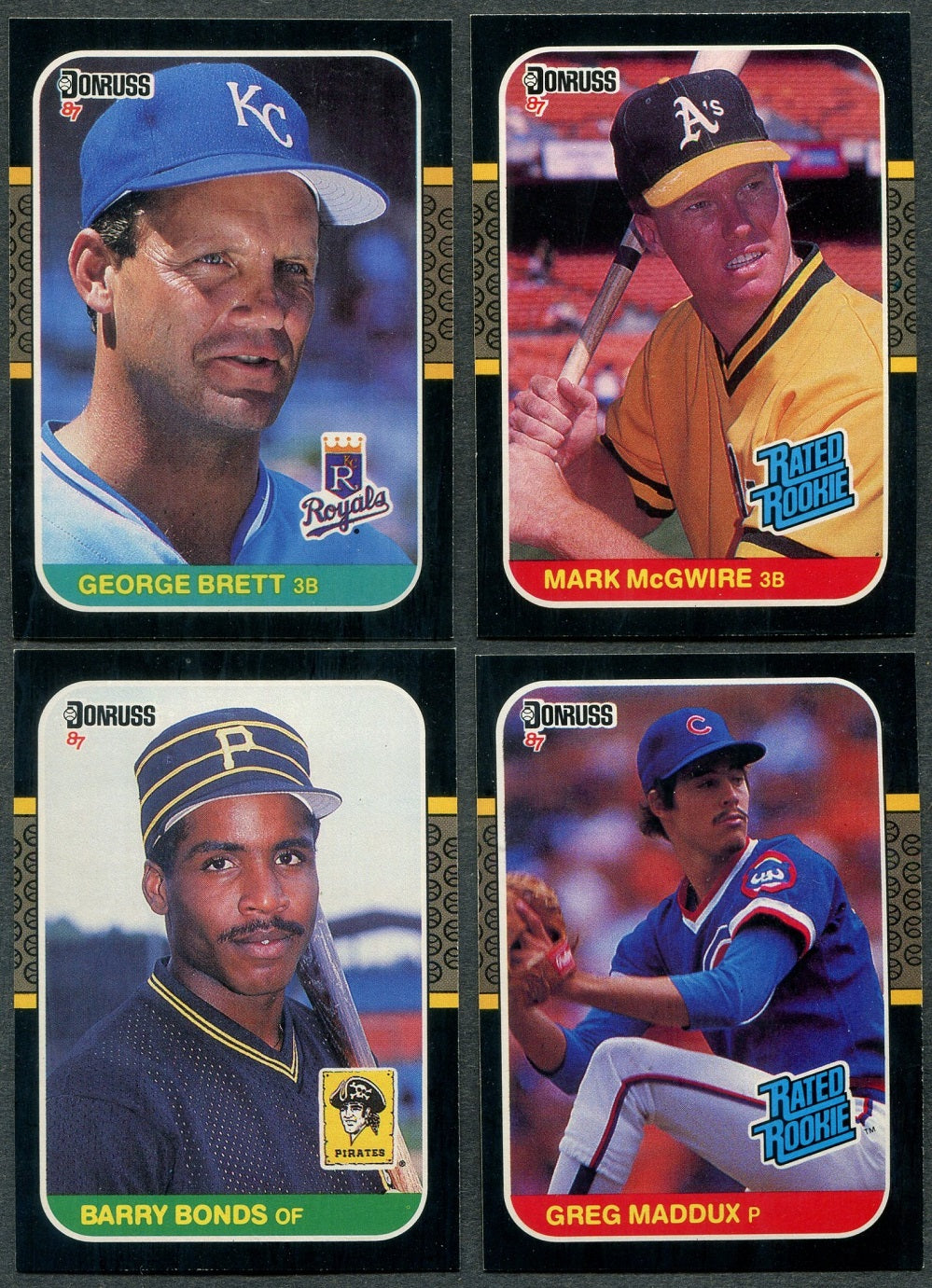 1987 Donruss Baseball Complete Set NM (660) (24-664)