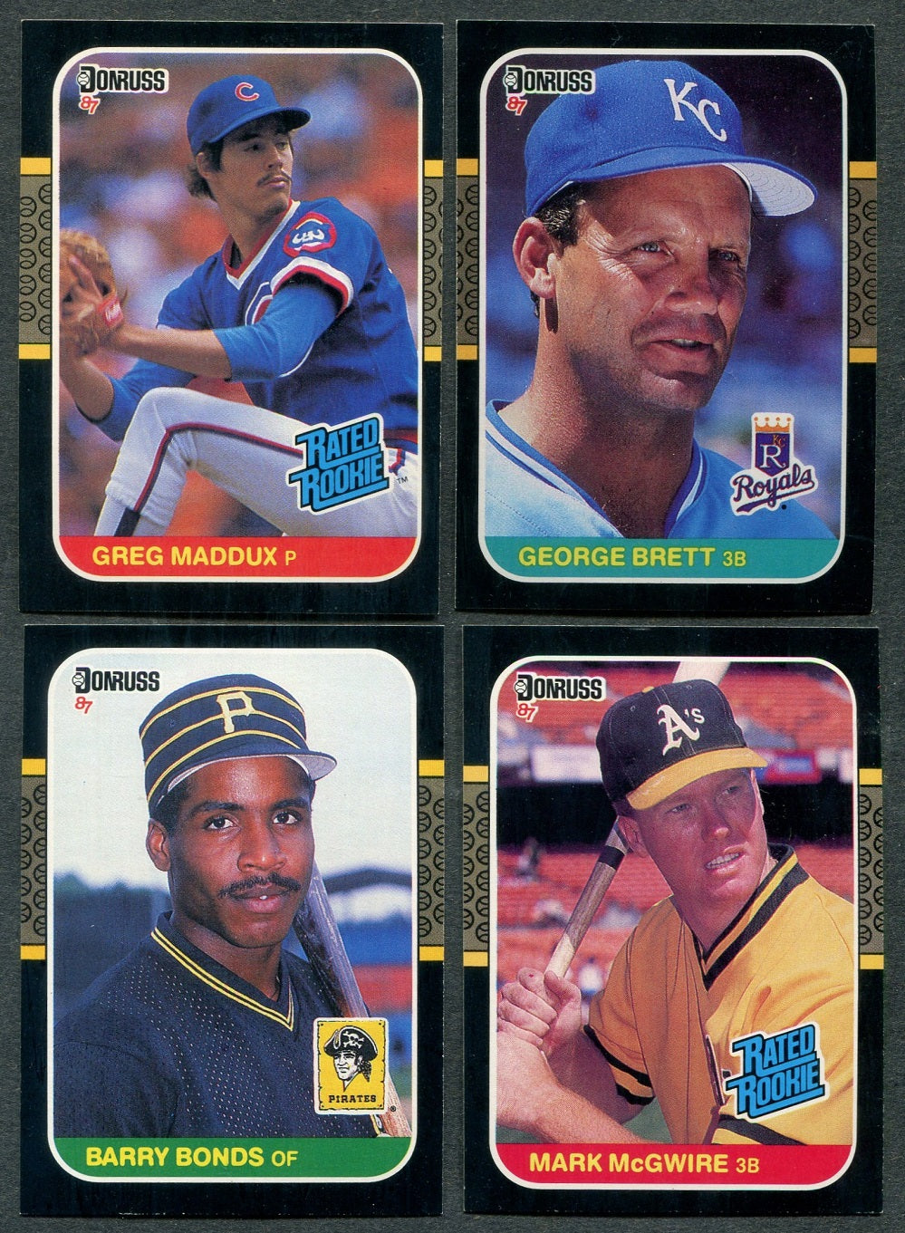 1987 Donruss Baseball Complete Set NM (660) (24-665)