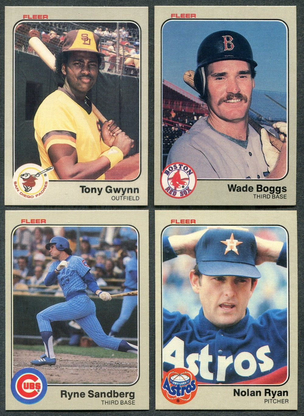 1983 Fleer Baseball Complete Set NM NM/MT (660) (24-666)