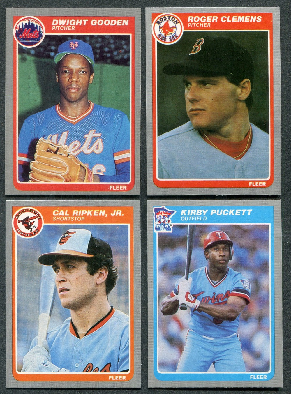 1985 Fleer Baseball Complete Set NM NM/MT (660) (24-670)