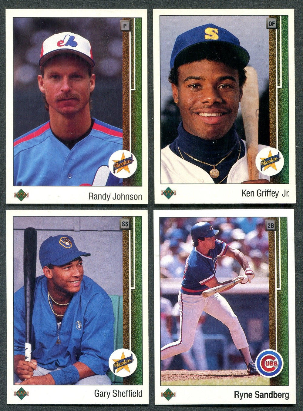 1989 Upper Deck Baseball Complete Low Series Set NM/MT (700) (24-676)