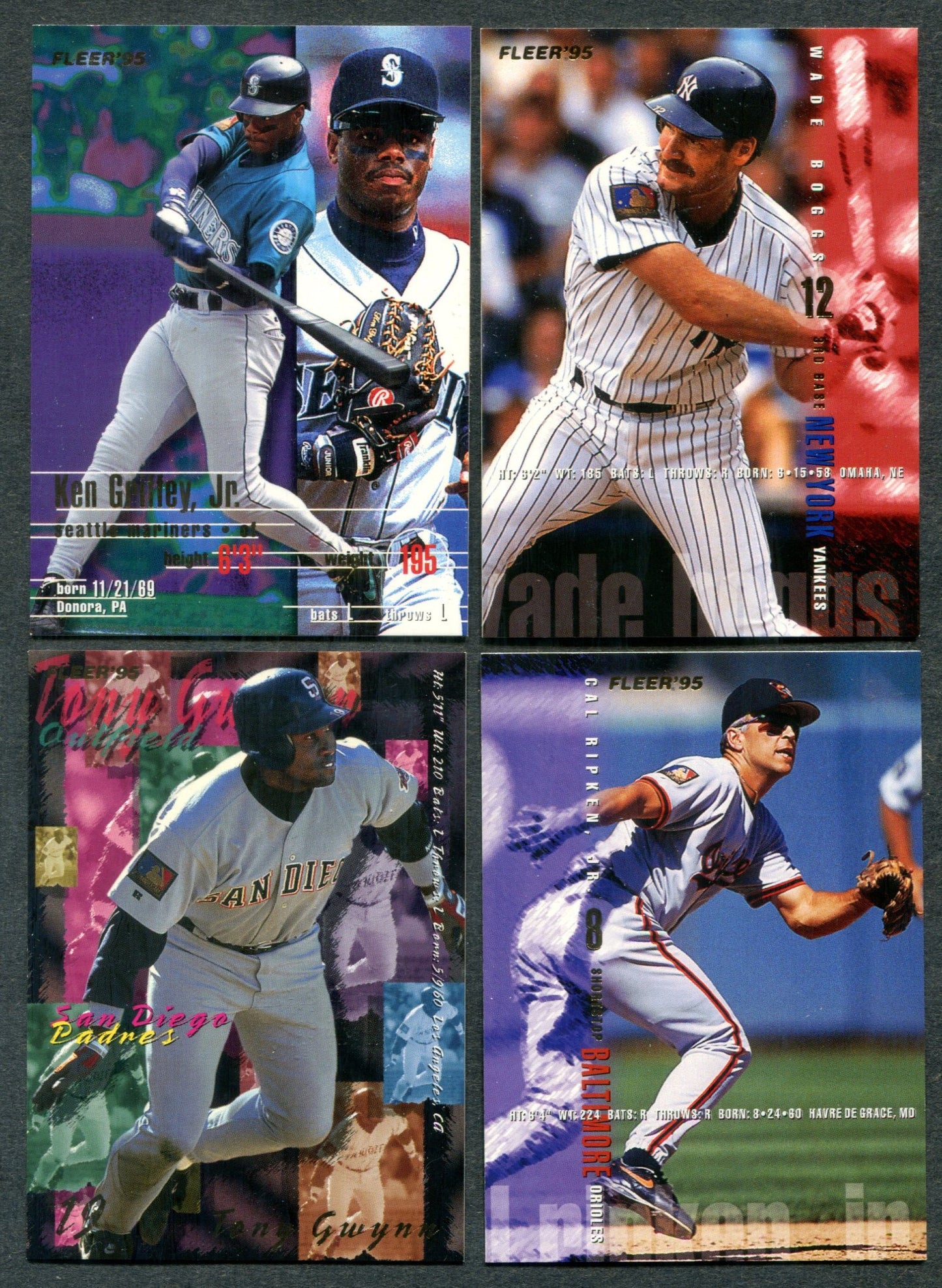 1995 Fleer Baseball Complete Set (600) (26-013)