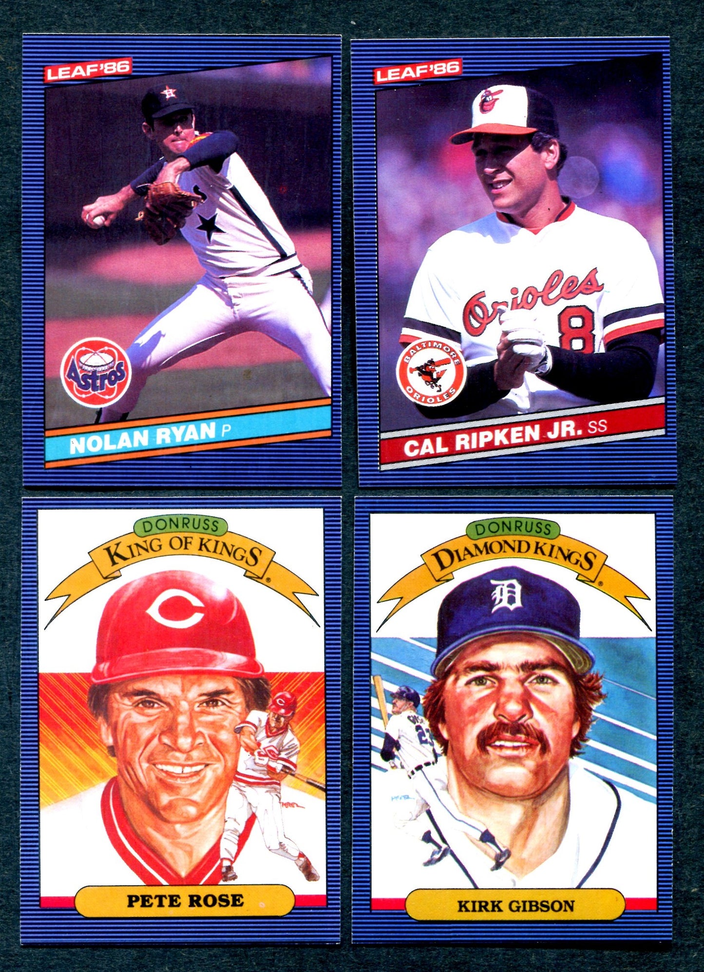 1986 Donruss Leaf Baseball Complete Set NM (260) (26-036)