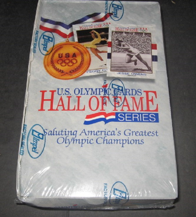 1991 Impel US Olympic Cards Hall of Fame Box (36/15)
