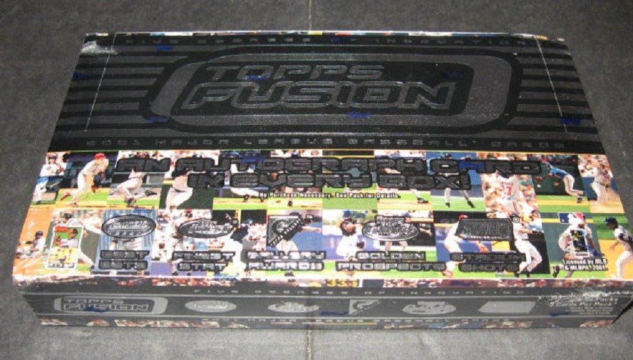 2001 Topps Fusion Baseball Box (Retail)