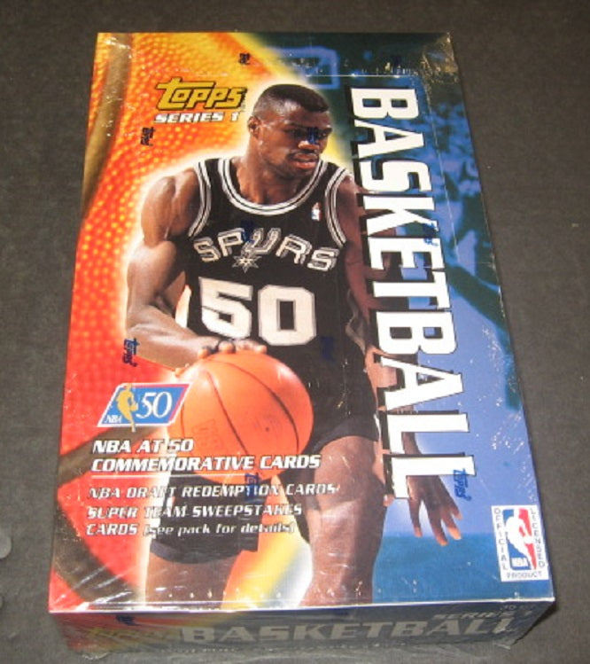 1996/97 Topps Basketball Series 1 Box (Retail) (36/11)