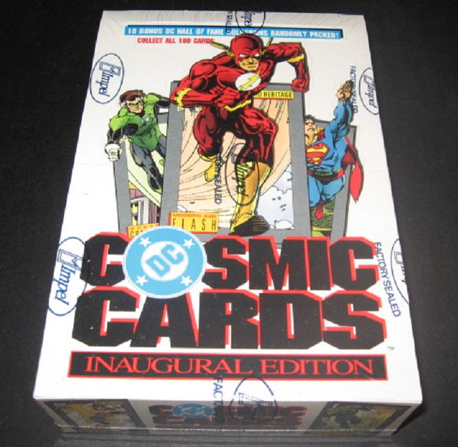 1991 Impel DC Cosmic Cards Unopened Box