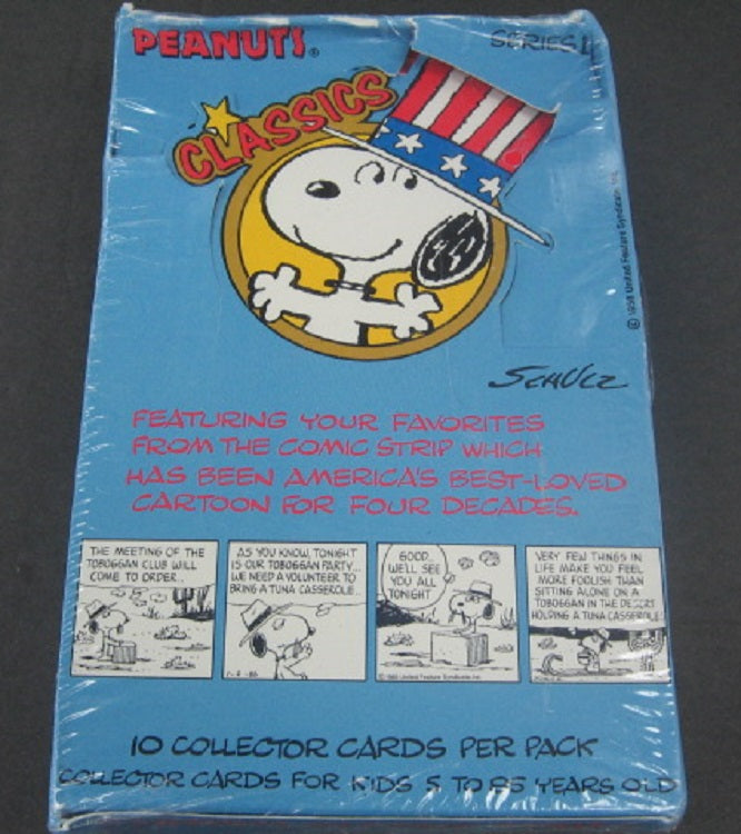 1992 ProSport Peanuts Classic Series 1 Box