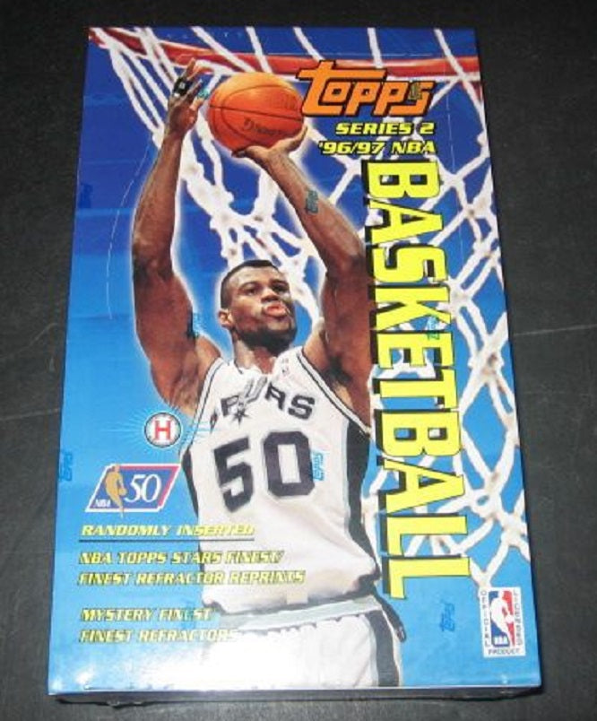 1996/97 Topps Basketball Series 2 Box (Hobby) (36/12)