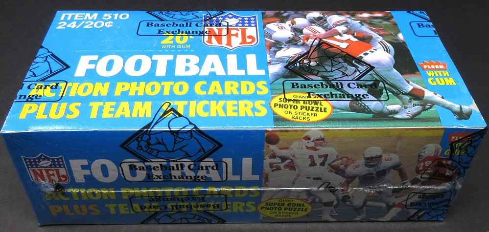 1979 Fleer Football Unopened Wax Box (FASC)