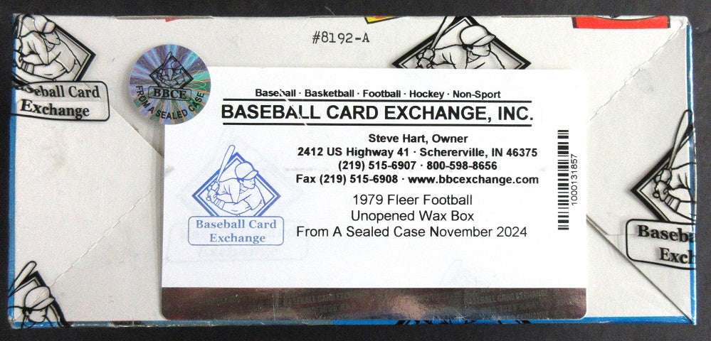 1979 Fleer Football Unopened Wax Box (FASC)