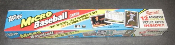 1992 Topps Baseball Micro Factory Set