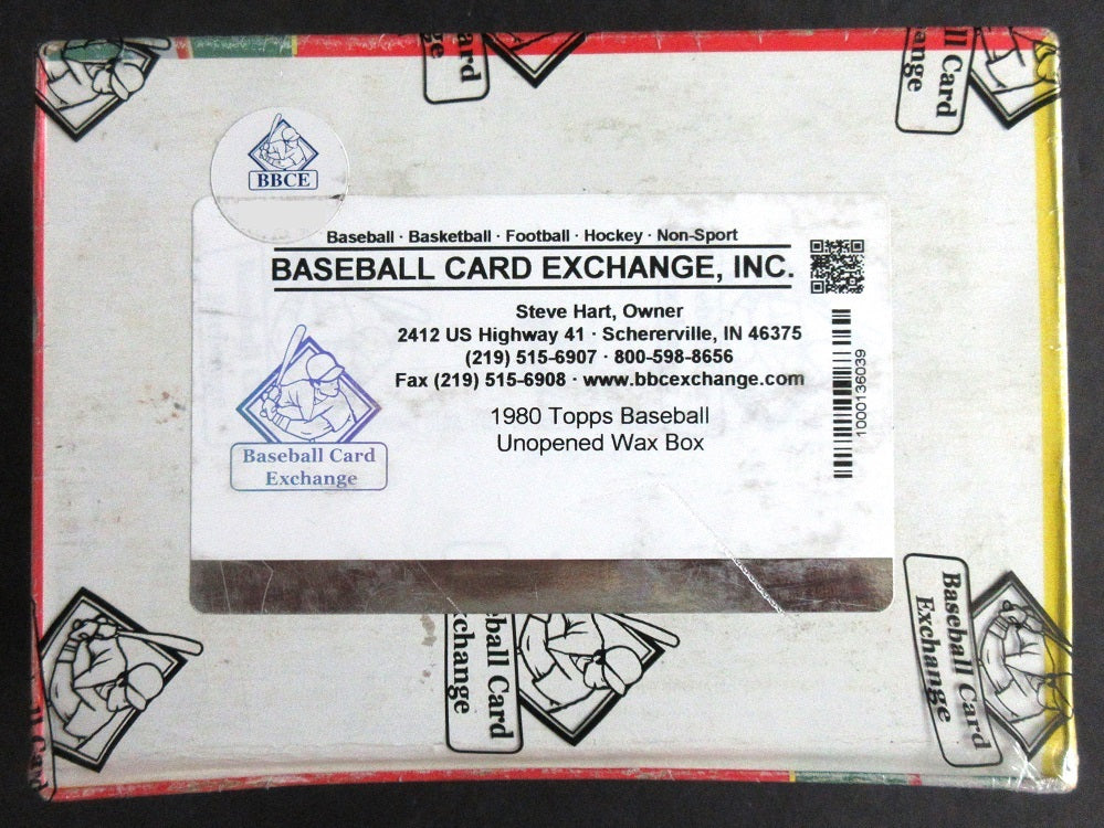 1980 Topps Baseball Unopened Wax Box (BBCE)