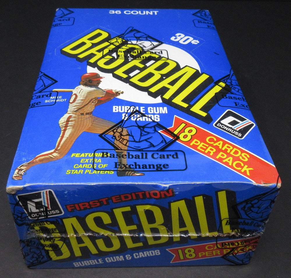 1981 Donruss Baseball Unopened Wax Box (BBCE)
