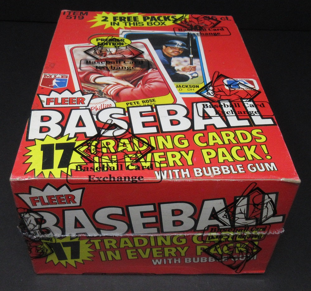 1981 Fleer Baseball Unopened Wax Box (BBCE)