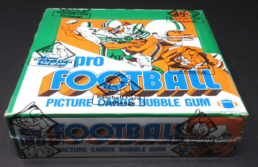 1981 Topps Football Unopened Cello Box (BBCE) (Non X-Out))