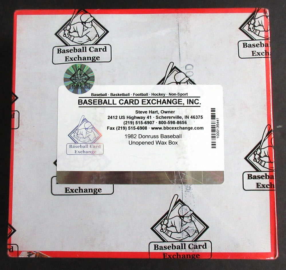 1982 Donruss Baseball Unopened Wax Box (BBCE)