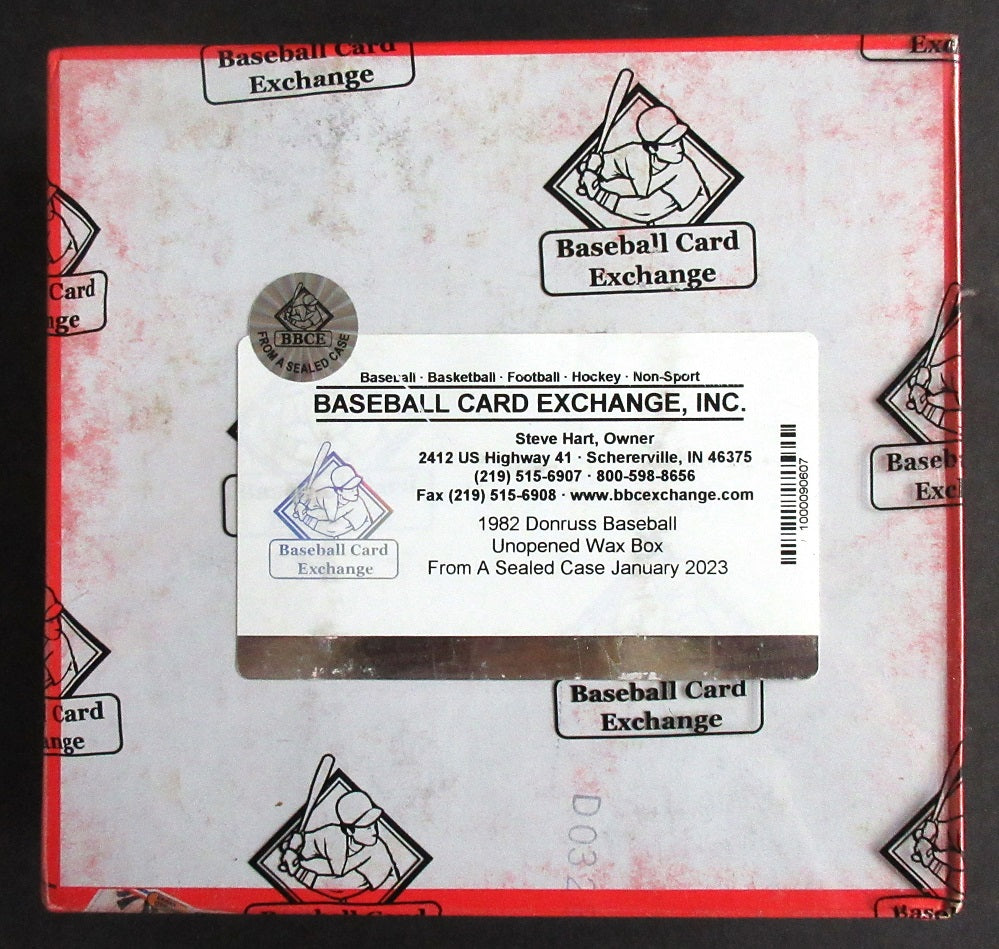 1982 Donruss Baseball Unopened Wax Box (FASC)