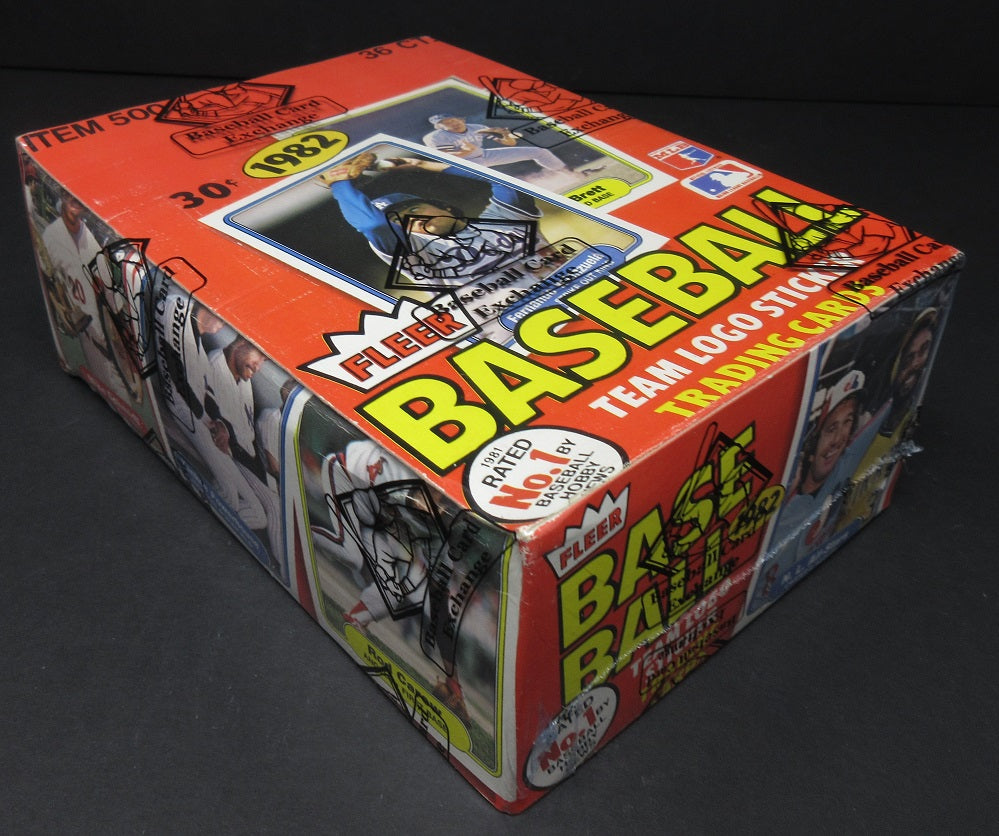 1982 Fleer Baseball Unopened Wax Box (BBCE)