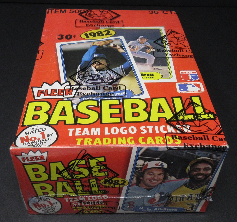 1982 Fleer Baseball Unopened Wax Box (BBCE)