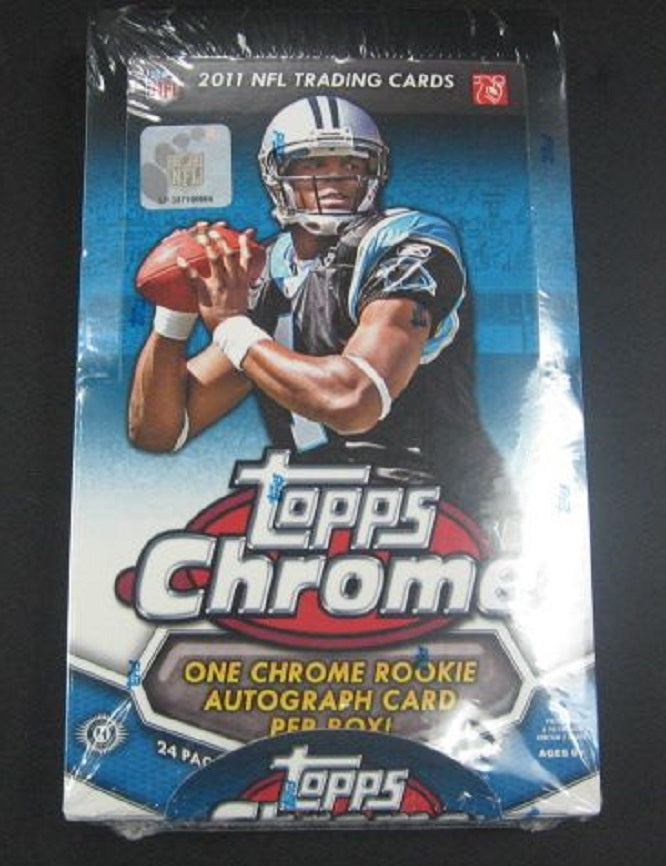 2011 Topps Chrome Football Box (Hobby)