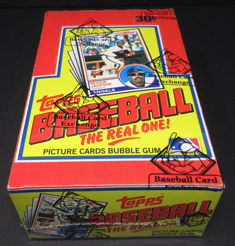 1983 Topps Baseball Unopened Michigan Test Box (BBCE) (Non X-Out)
