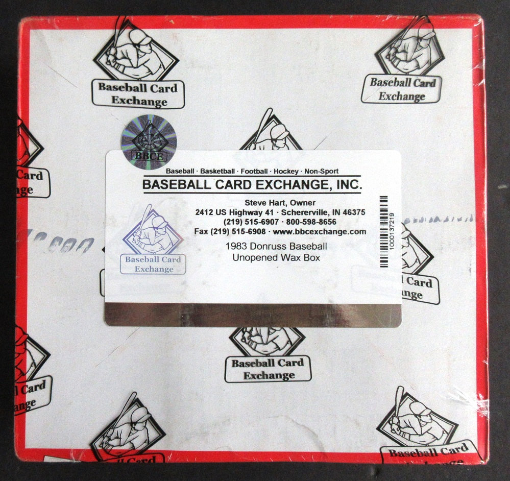 1983 Donruss Baseball Unopened Wax Box (BBCE)