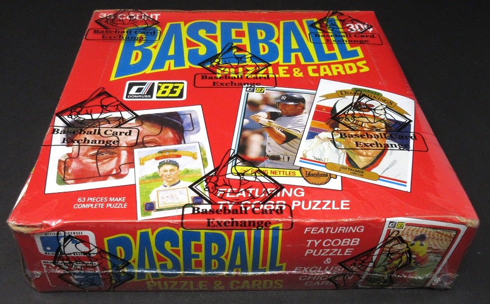 1983 Donruss Baseball Unopened Wax Box (FASC)