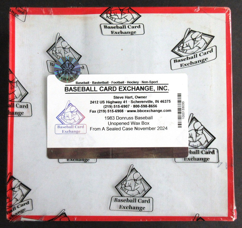 1983 Donruss Baseball Unopened Wax Box (FASC)