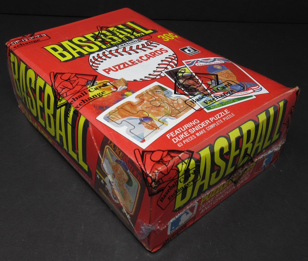 1984 Donruss Baseball Unopened Wax Box (FASC)