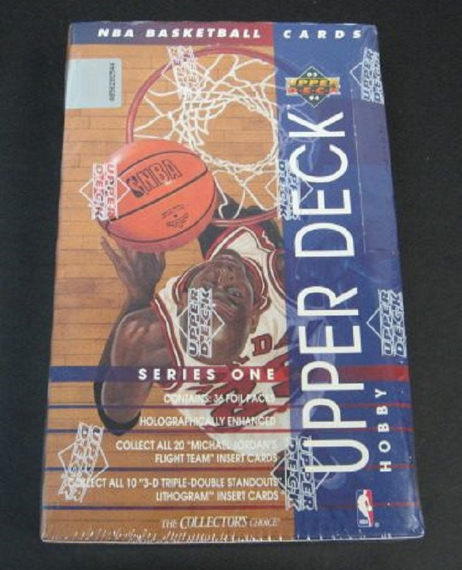 1993/94 Upper Deck Basketball Series 1 Box (Hobby) (36/12)